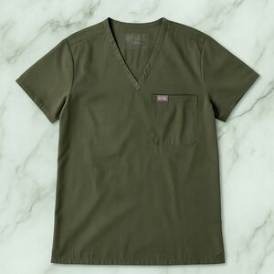 FIGS LeonOne Pocket Scrub Top Size XXS